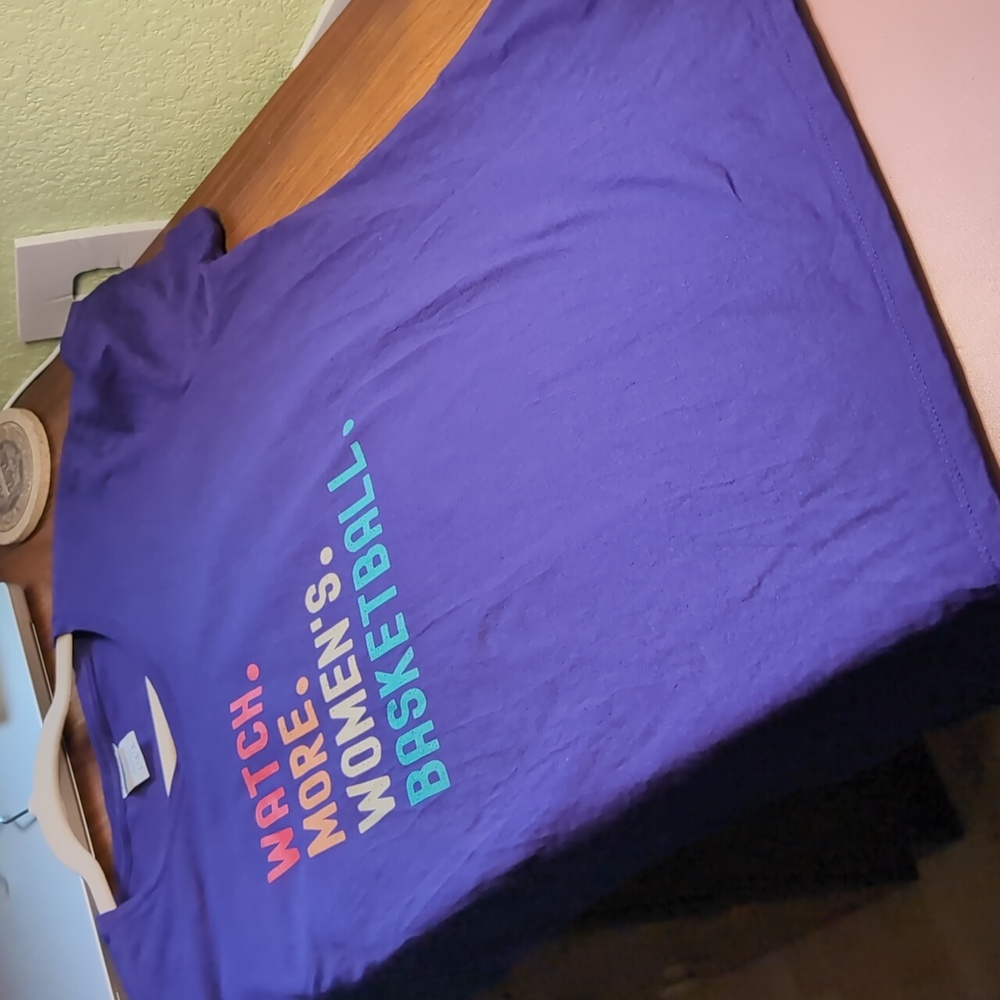Watch More Women's Basketball tee, sz Large, WNBA - Picture 2 of 9